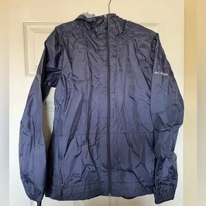 Columbia Women's Navy Windbreaker